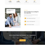 Acctual Accounting Firm Elementor Template