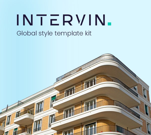 Intervin Real Estate Elementor Template Kit