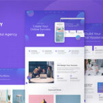 Ahency Creative Digital Agency Elementor Template Kit