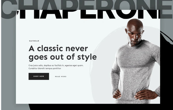 Chaperone Mens Fashion Woocomerce Template Kit