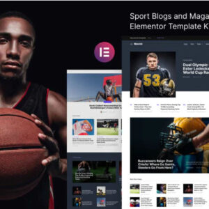 Blanche Sports Blog Magazine Elementor Template Kit